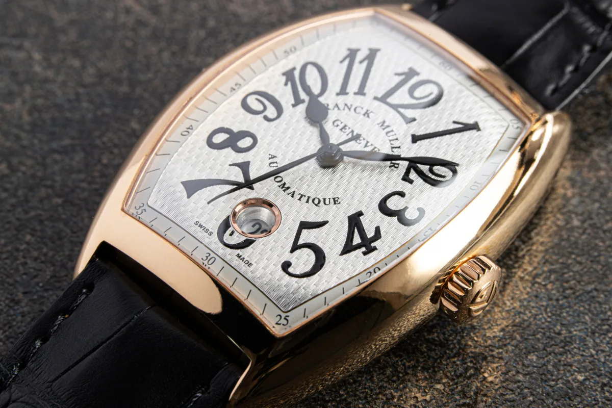 Franck Muller Cintrée Curvex Damier watch