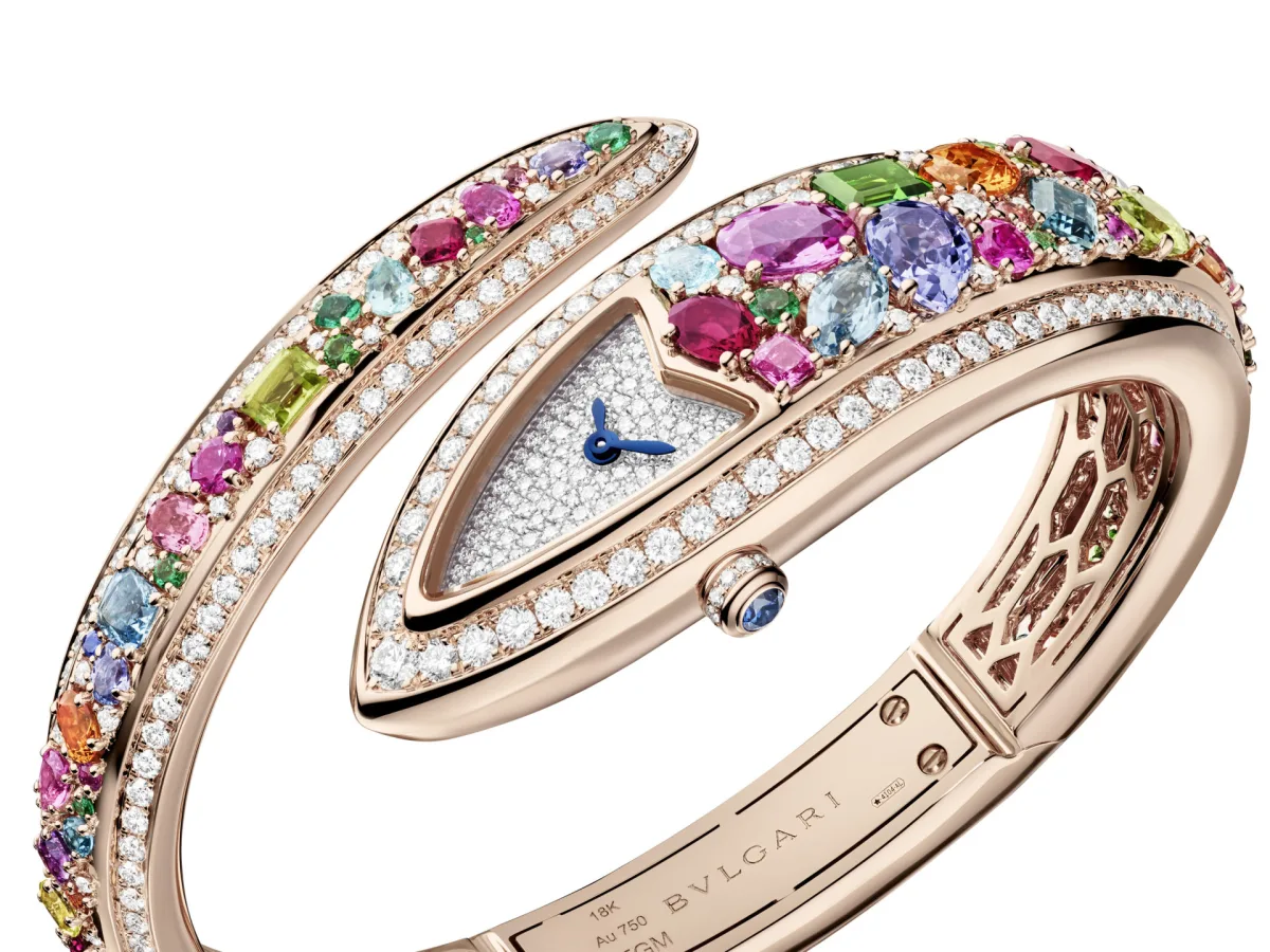 Bvlgari Serpenti Aeterna with bangle bracelet