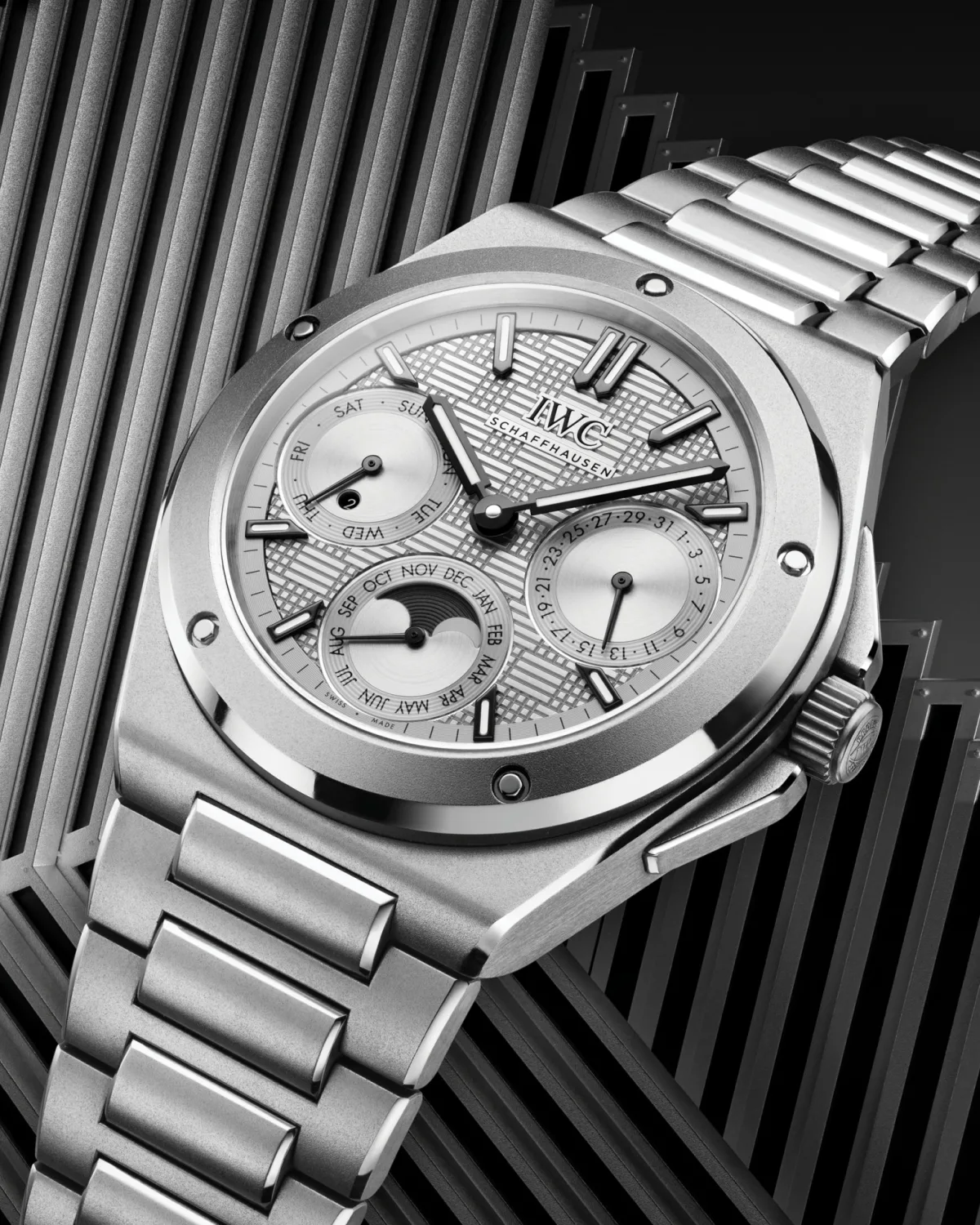 IWC Ingenieur Perpetual Calendar in titanium