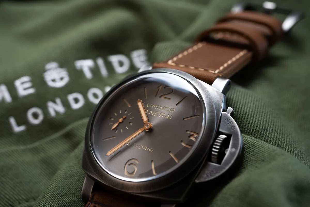 Panerai Luminor 8 Giorni Brunito PAM01733 with unique finish