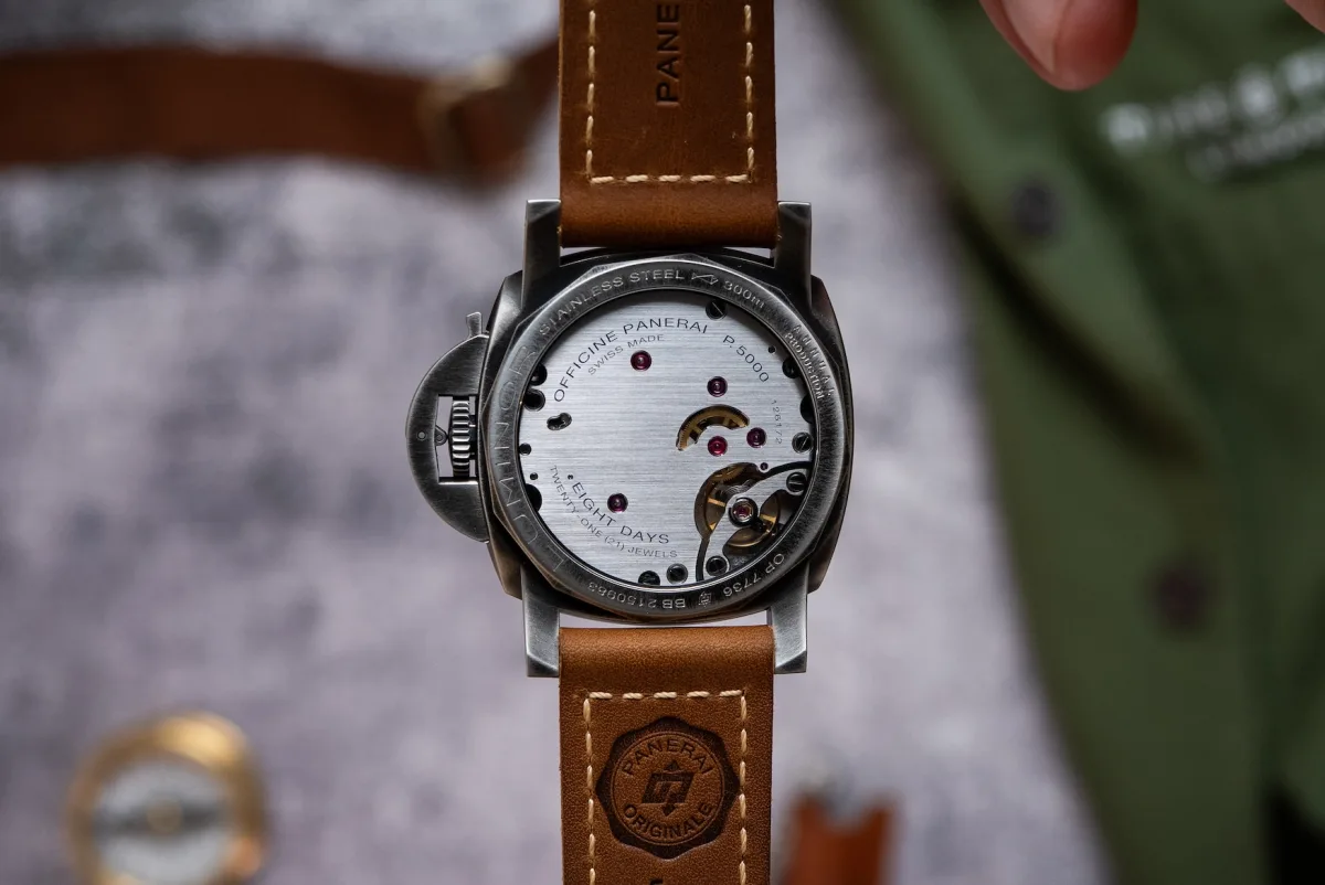 Sandwich dial construction of the PAM01733