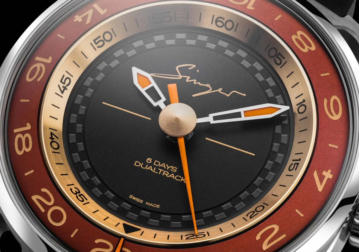 Singer Reimagined DualTrack watch