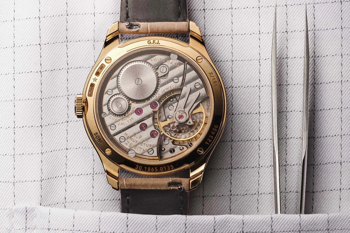 Zenith G.F.J. Bloodstone yellow gold version