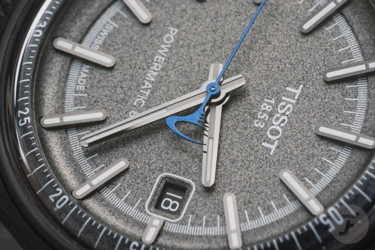 Tissot Pinarello Special Edition watch design with carbon fiber case