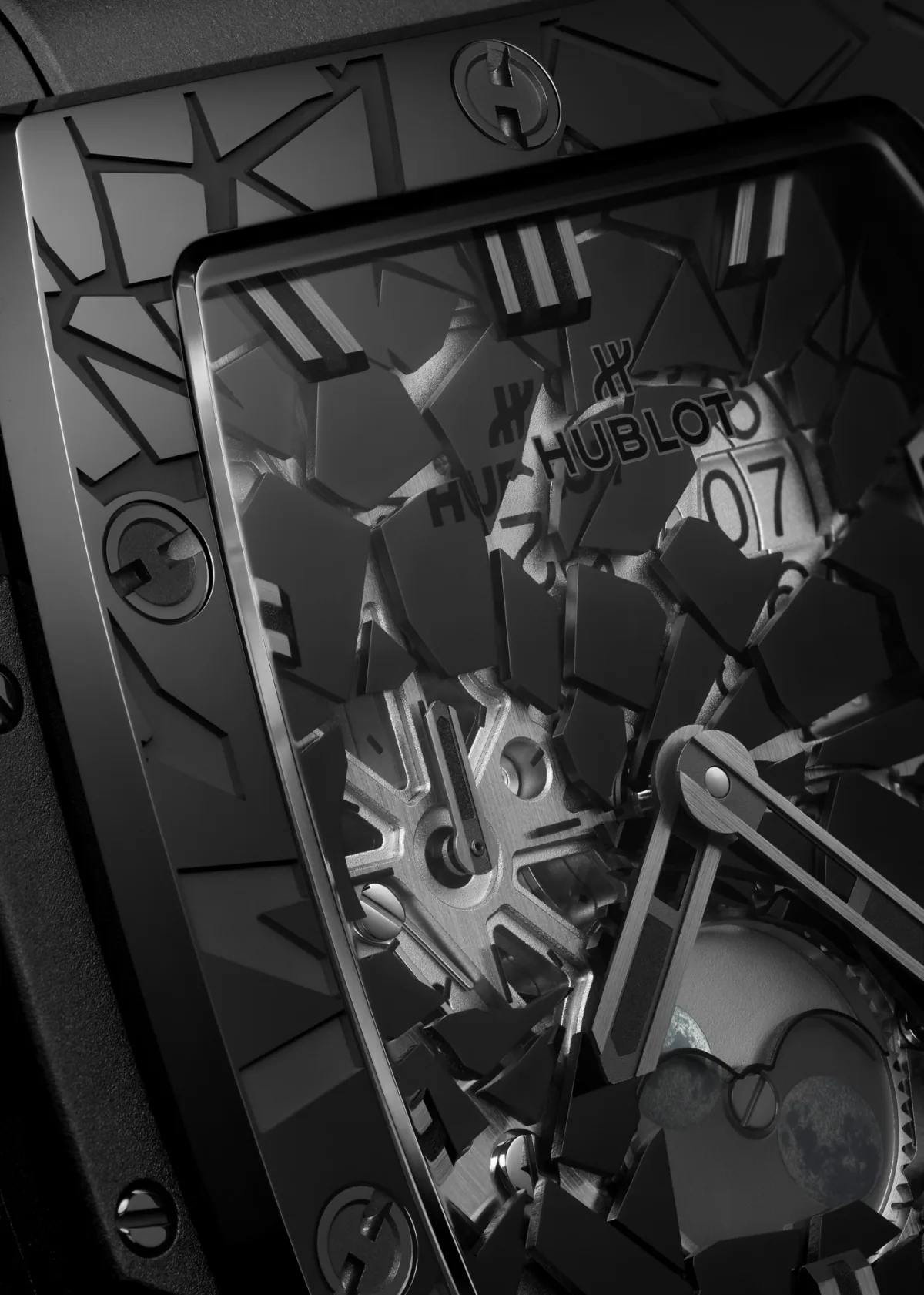 Hublot Spirit of Big Bang Impact model with rubber strap