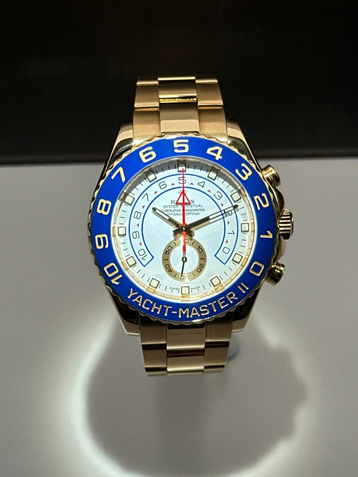 First generation Rolex Yacht-Master II model watch