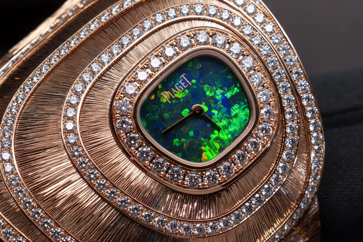 Piaget's mastery of stone dials in watch design