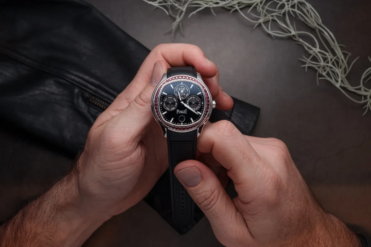 Piaget Polo Perpetual Calendar Ultra-Thin with onyx dial