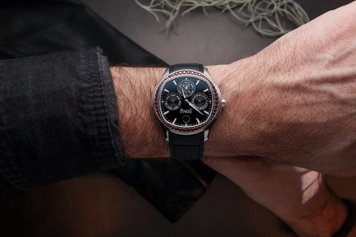 Piaget Polo Perpetual Calendar with 18k white gold case