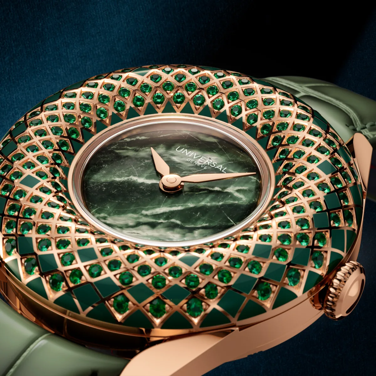 Dioramic Couture Edition with jade dial