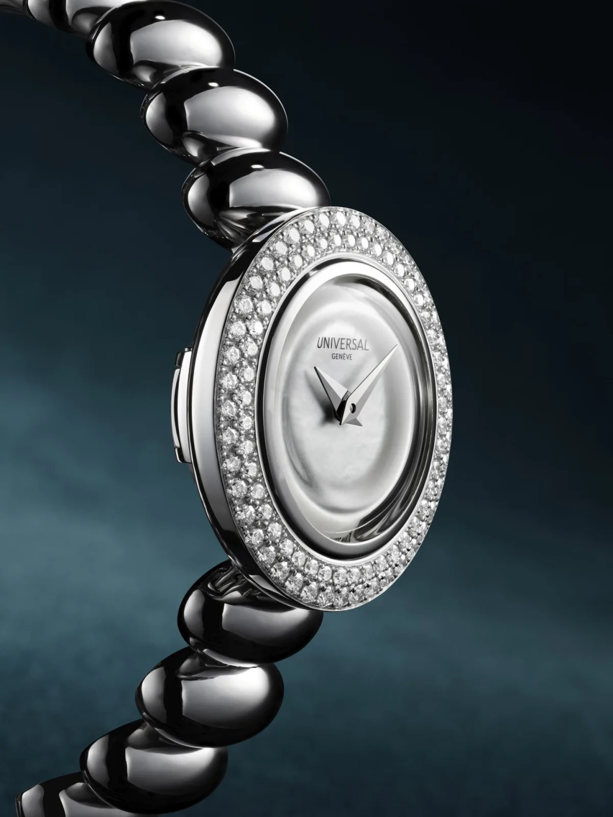 Close-up of Disco Mini watch details
