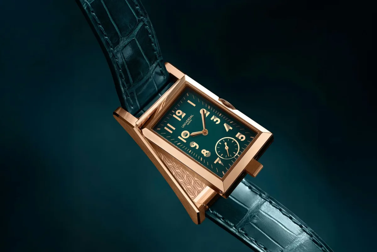 Transparent case back of a Cabriolet watch