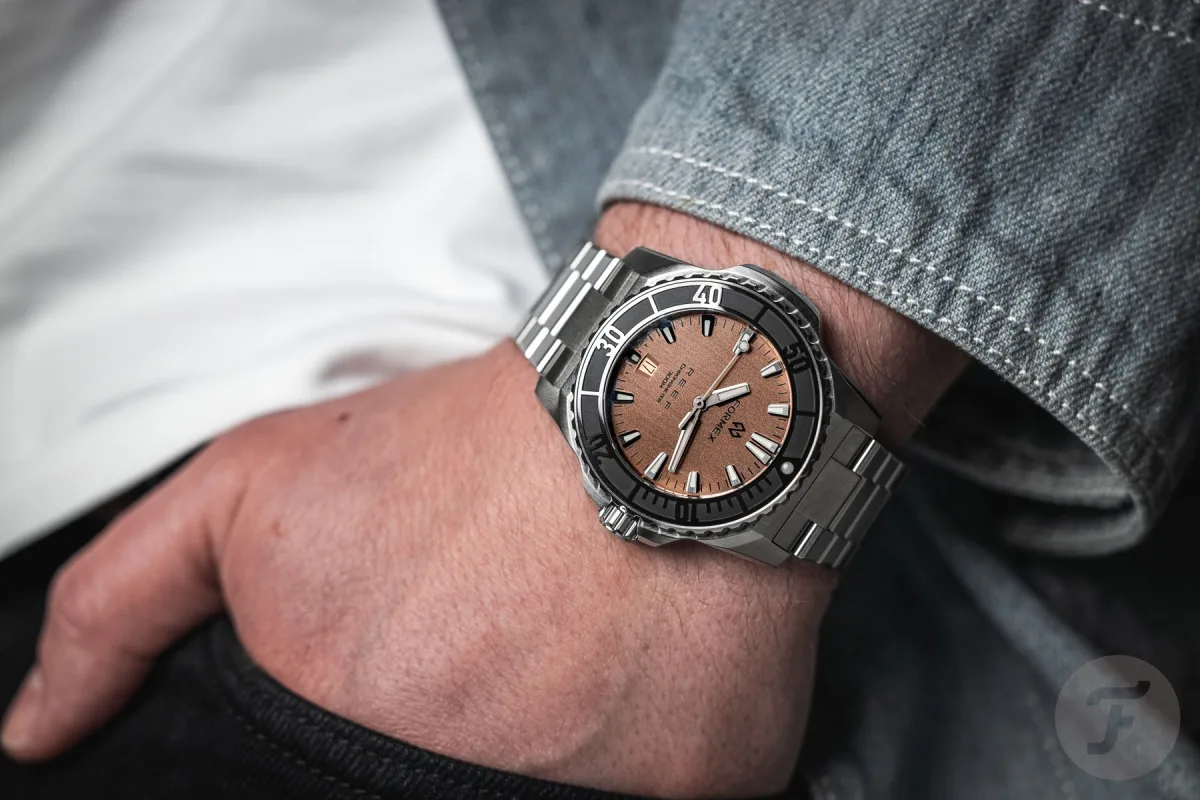 Formex Reef with bronze dial and multiple bezel options