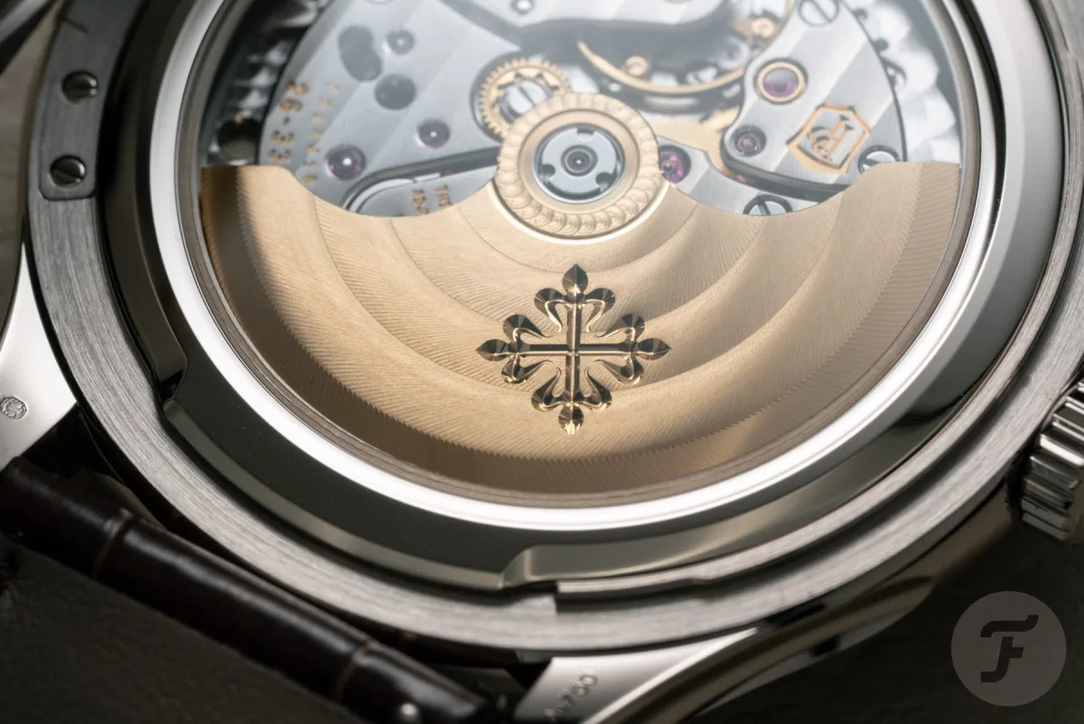 Patek Philippe Calatrava 5227G-015 movement view.