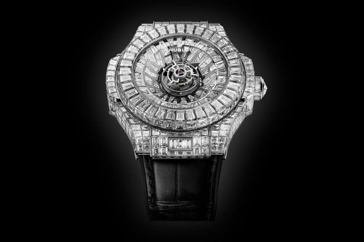 Hublot Big Bang Impact One Million with diamonds and floating tourbillon