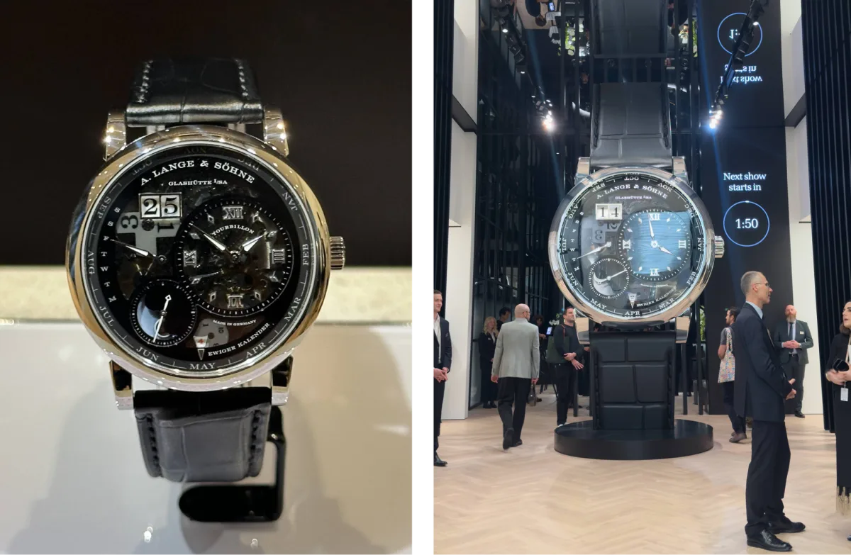 A. Lange & Söhne Lange 1 Tourbillon Perpetual Calendar 'Lumen'.