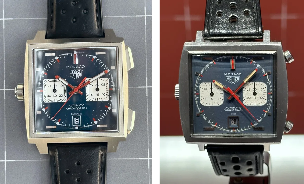 TAG Heuer Monaco Chronograph new and vintage models.