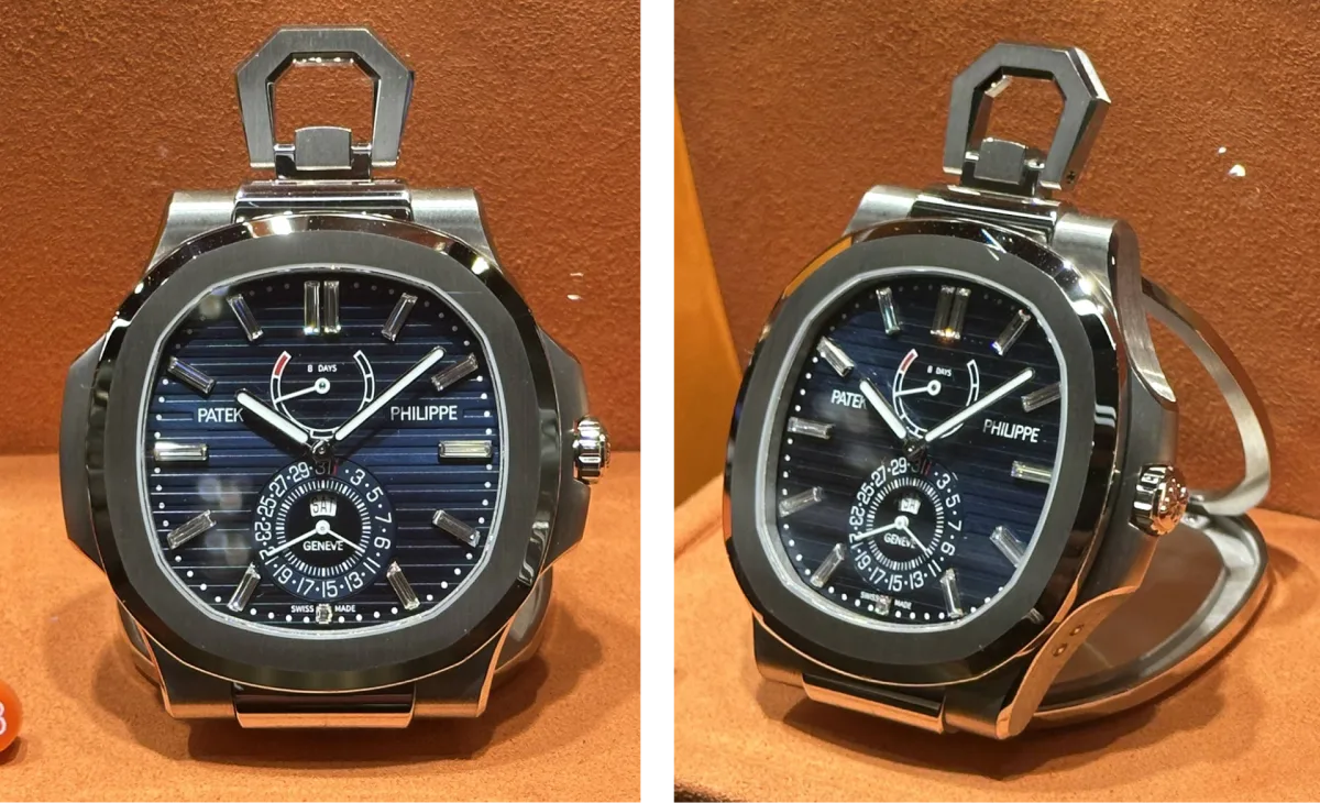 Patek Philippe Nautilus 50th Anniversary pocket watch.