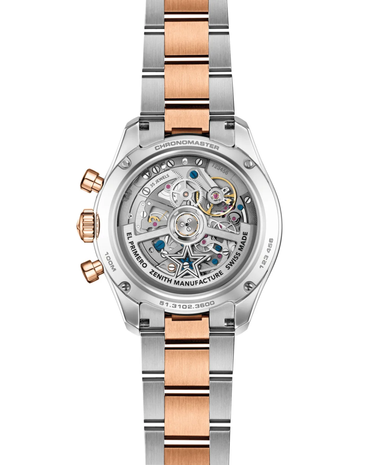 Zenith Chronomaster Sport movement with openwork rotor