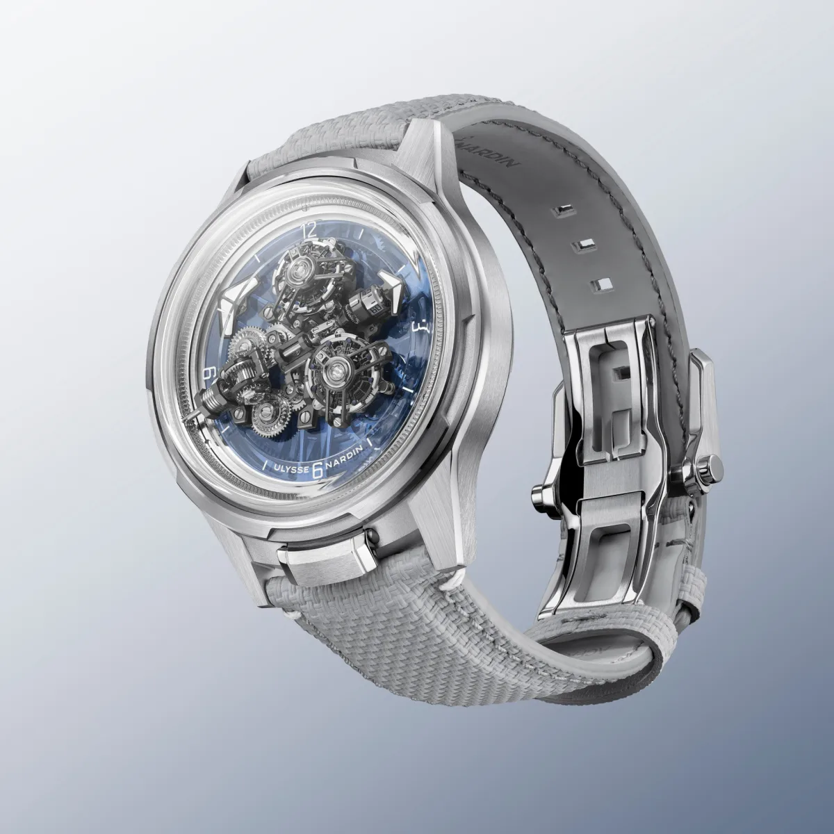 Ulysse Nardin Super Freak with white gold case