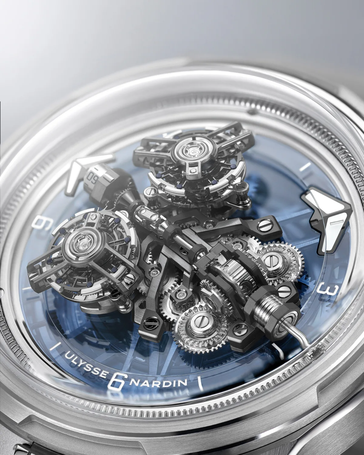 Ulysse Nardin Super Freak double tourbillon mechanism