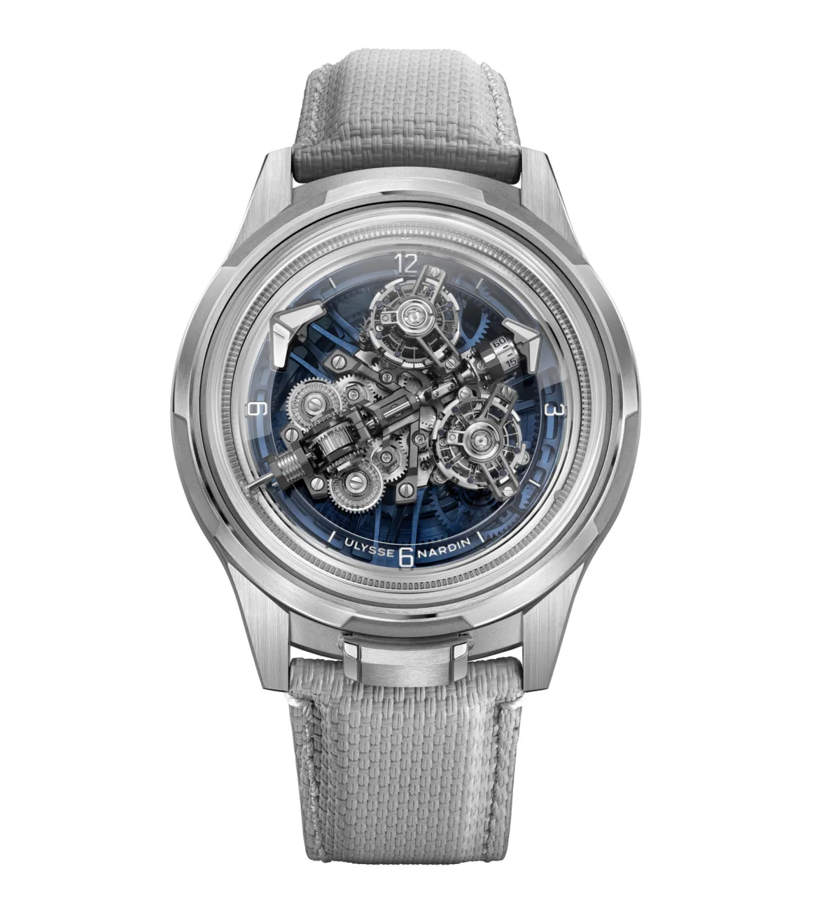 Ulysse Nardin Super Freak differential and gimbal system