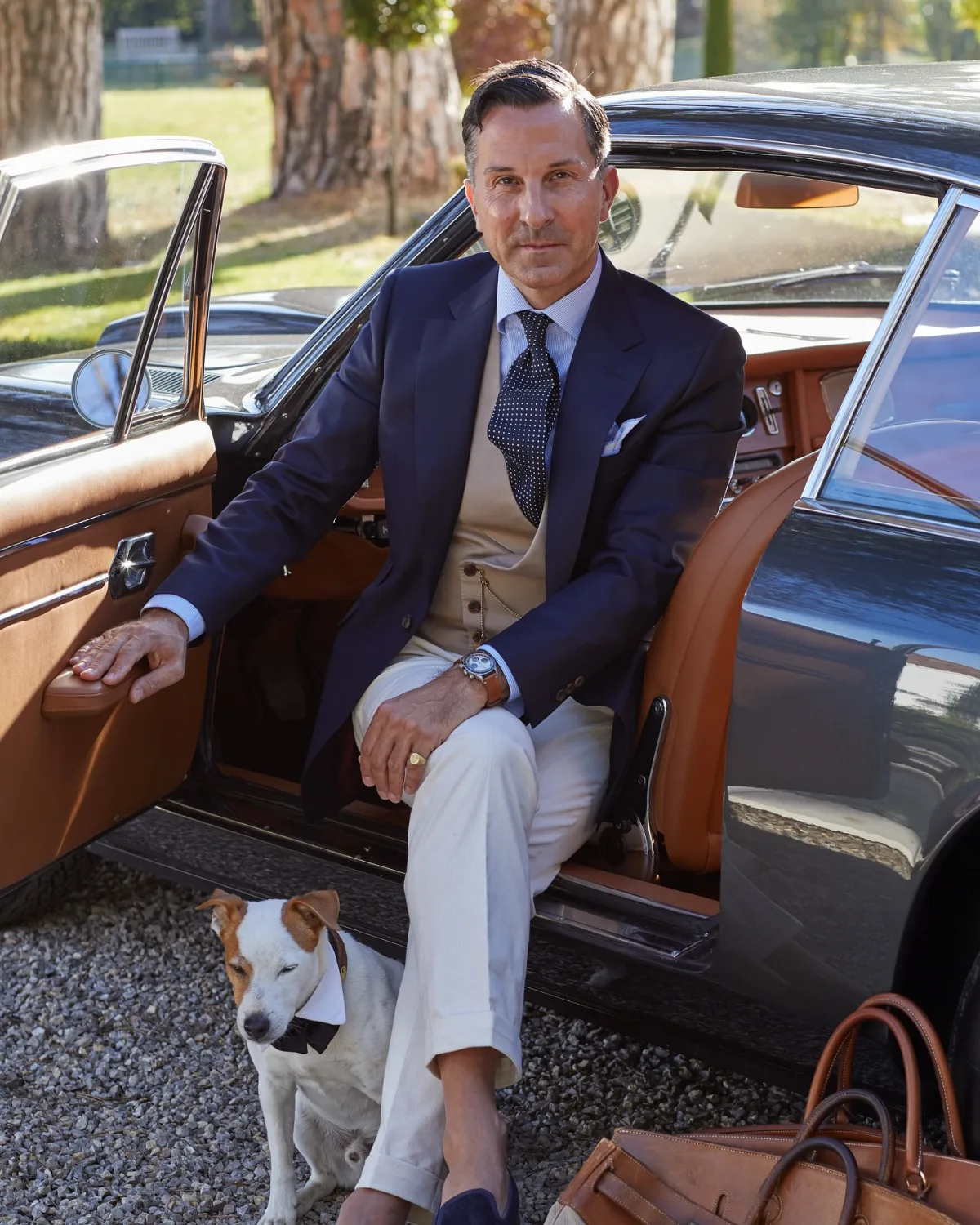 Alexander Kraft's custom Rolex Daytona with vintage car influences