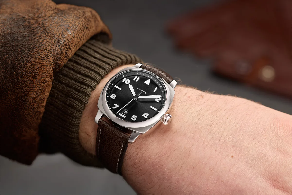 Close-up of Fears Brunswick 40 Filton's dial options