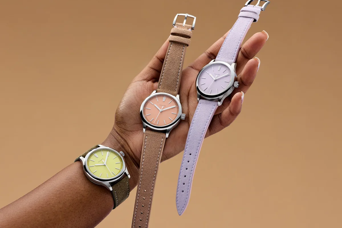 Fears Redcliff Pastel Collection watches