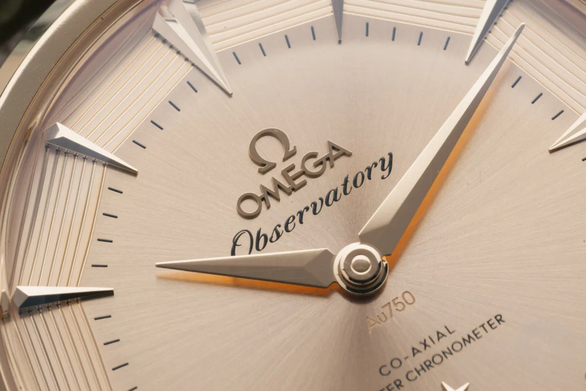 Omega Constellation Observatory with pie-pan dial
