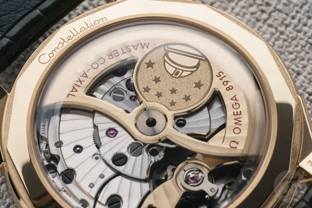 Omega Constellation Observatory dial close-up