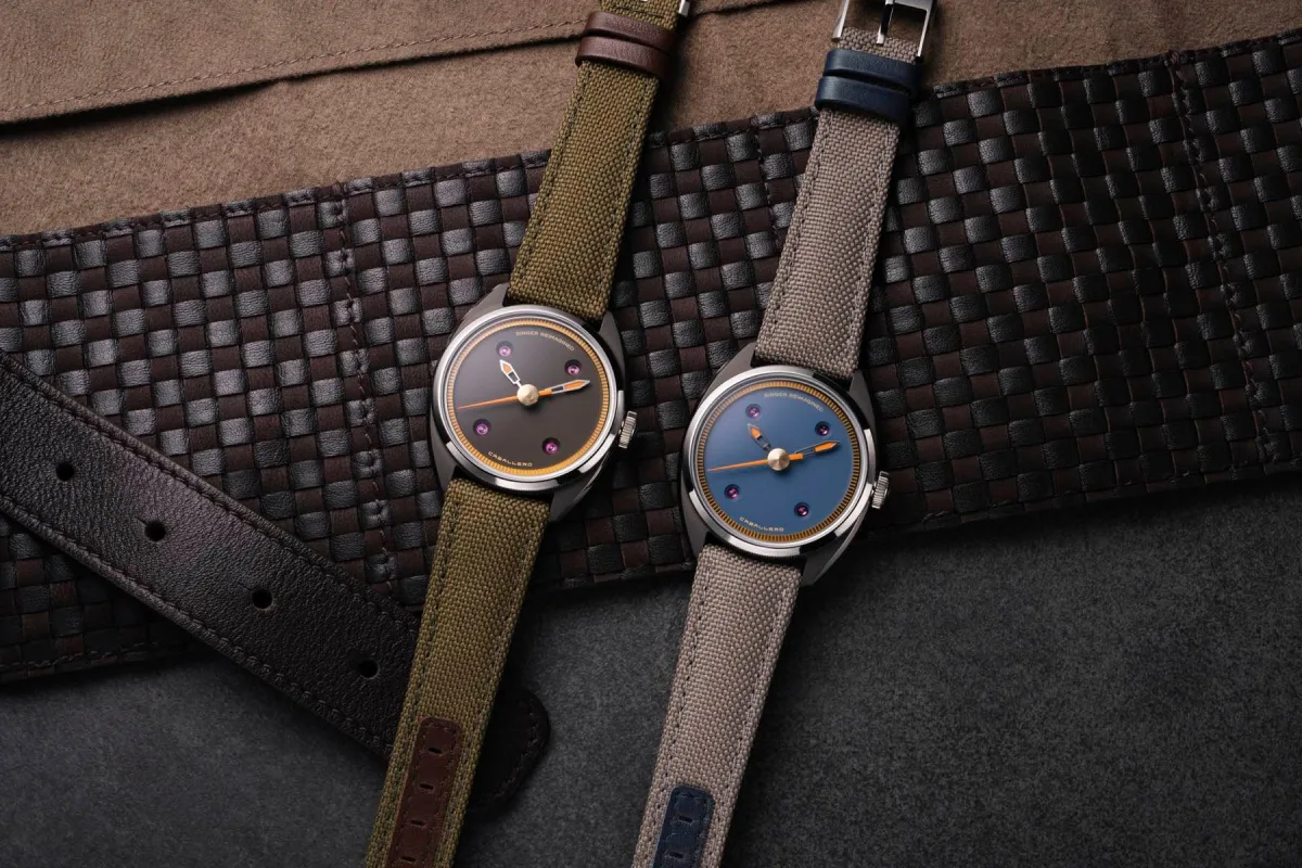 Breguet Tradition Seconde Rétrograde 7037 with blue strap