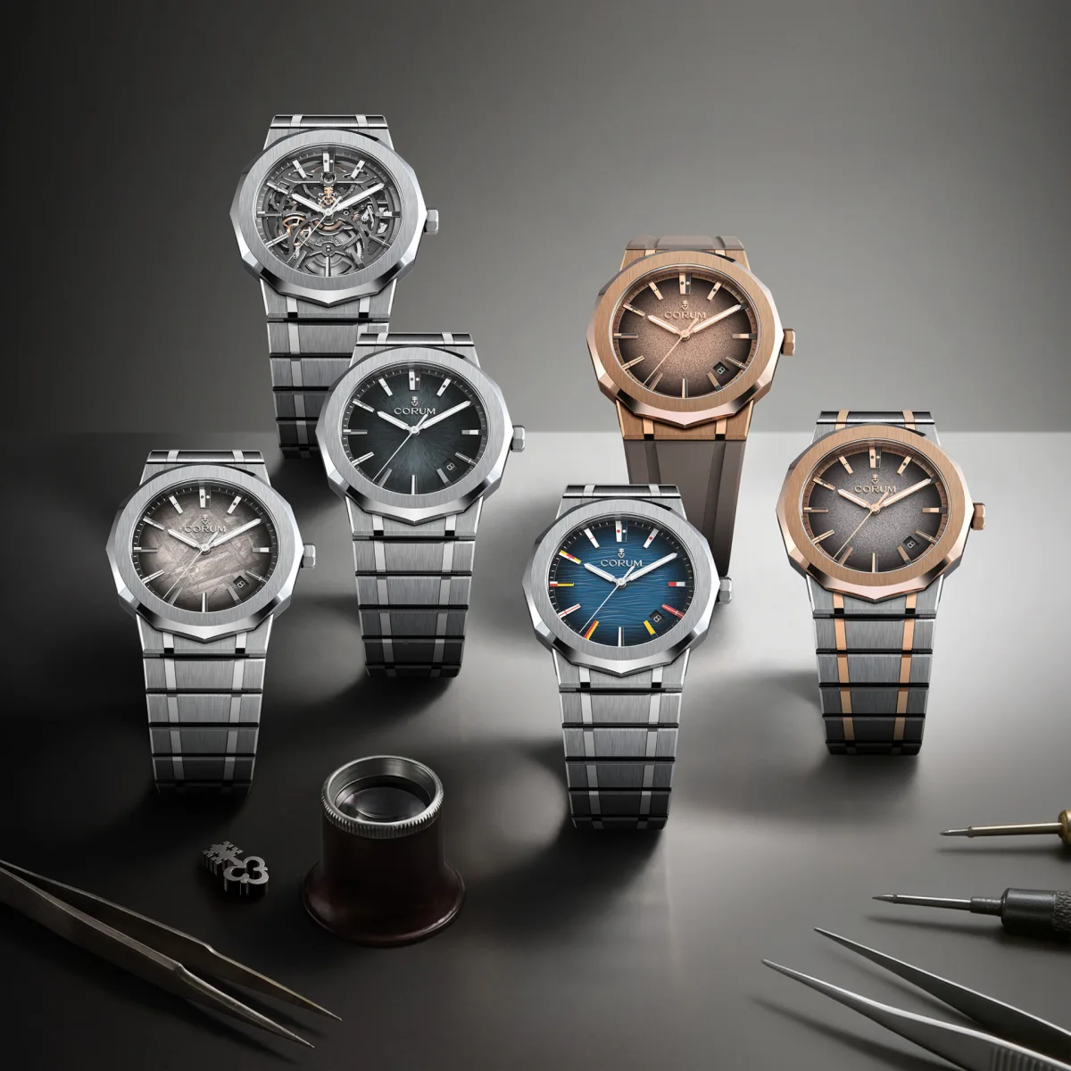 Corum watch design presentation