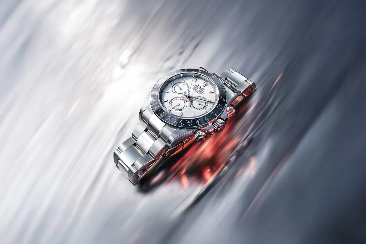 Rolex Day-Date 40 bracelet and clasp detail