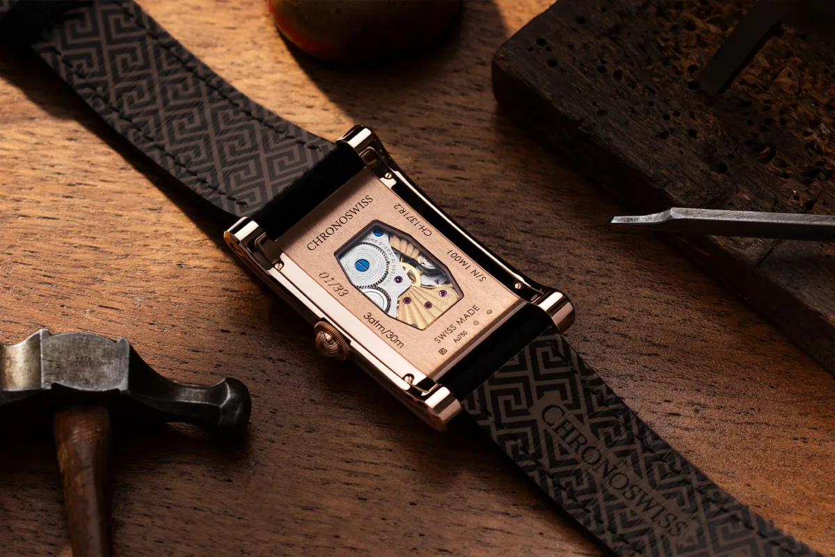 Neo Digiteur Chronos movement with manual winding