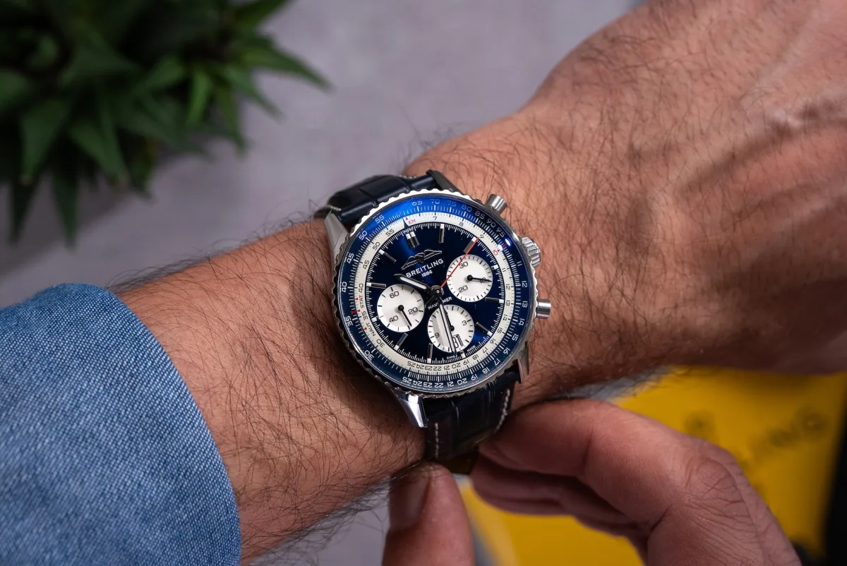 Breitling Navitimer B01 Chronograph 43 Tribute to Concorde overall design