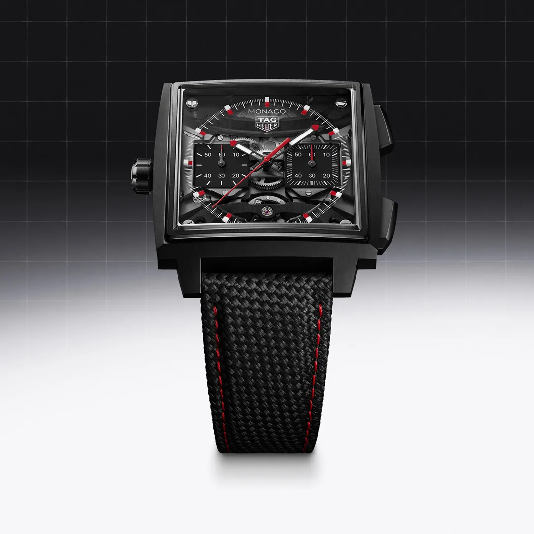 LIGA technology components for TAG Heuer chronograph