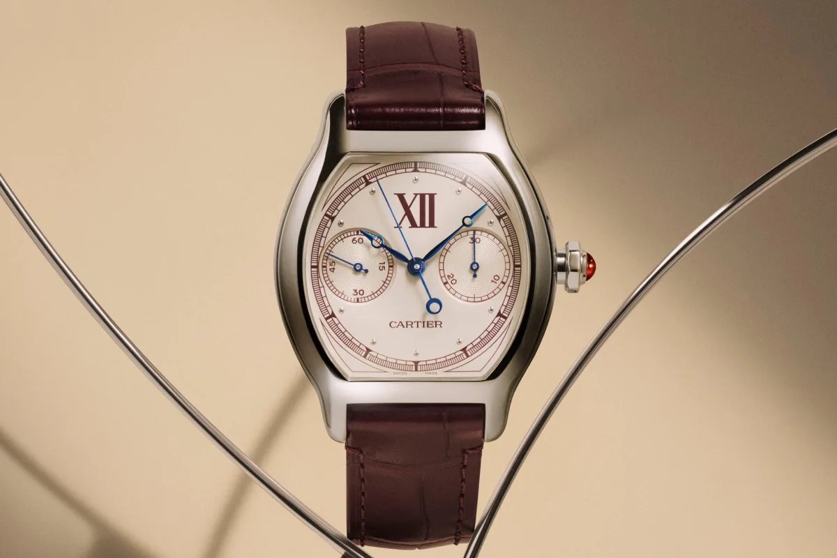 Cartier Privé Les Opus Tortue Chronographe Monopoussoir watch