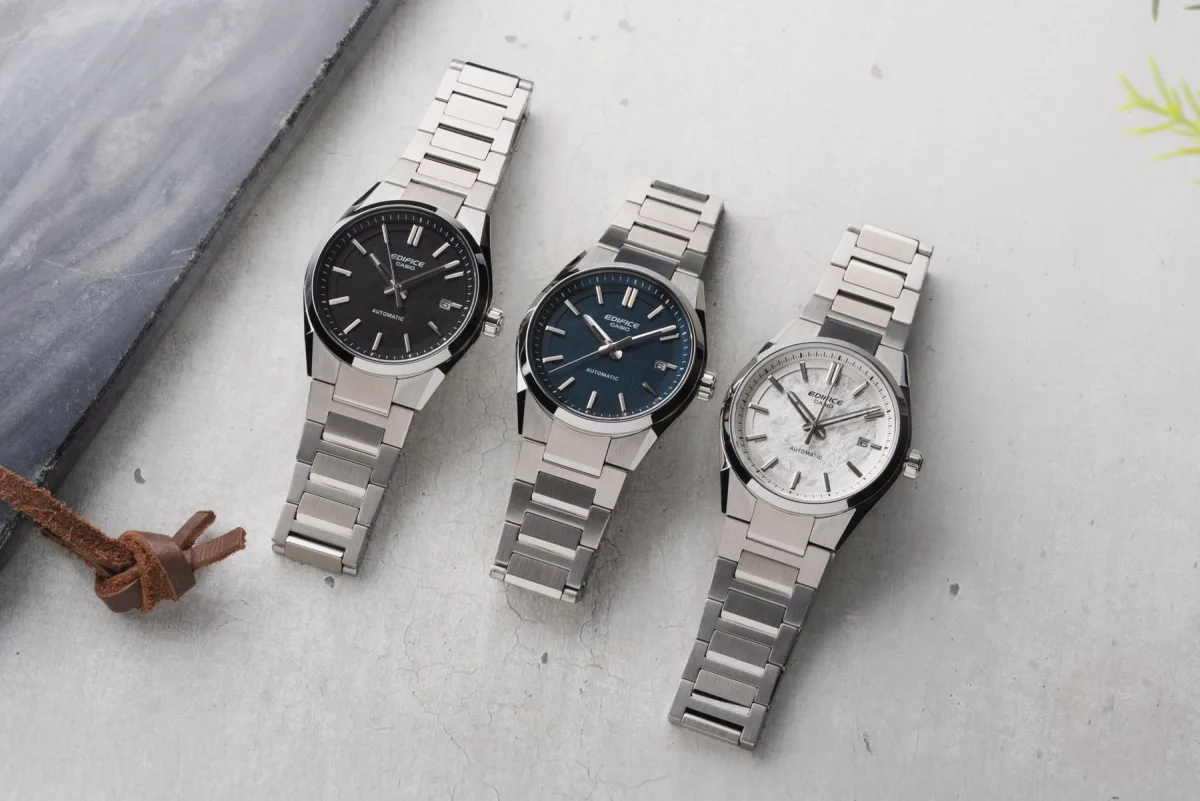 Casio Edifice EFK-110 and Citizen Tsuyosa 37