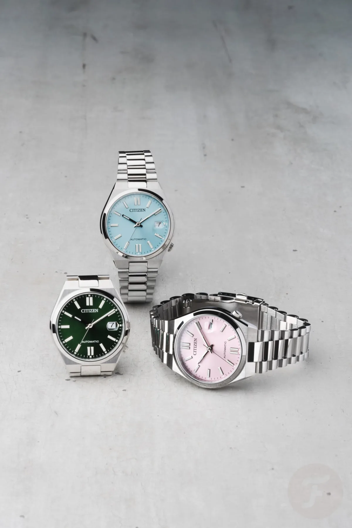 Citizen Tsuyosa 37 various dial colors