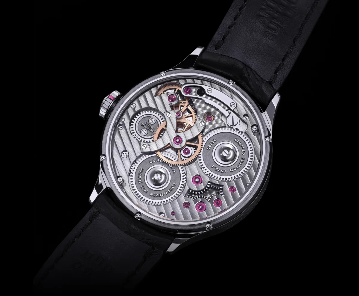 Su26.1L caliber of Anton Suhanov Flamingo watch