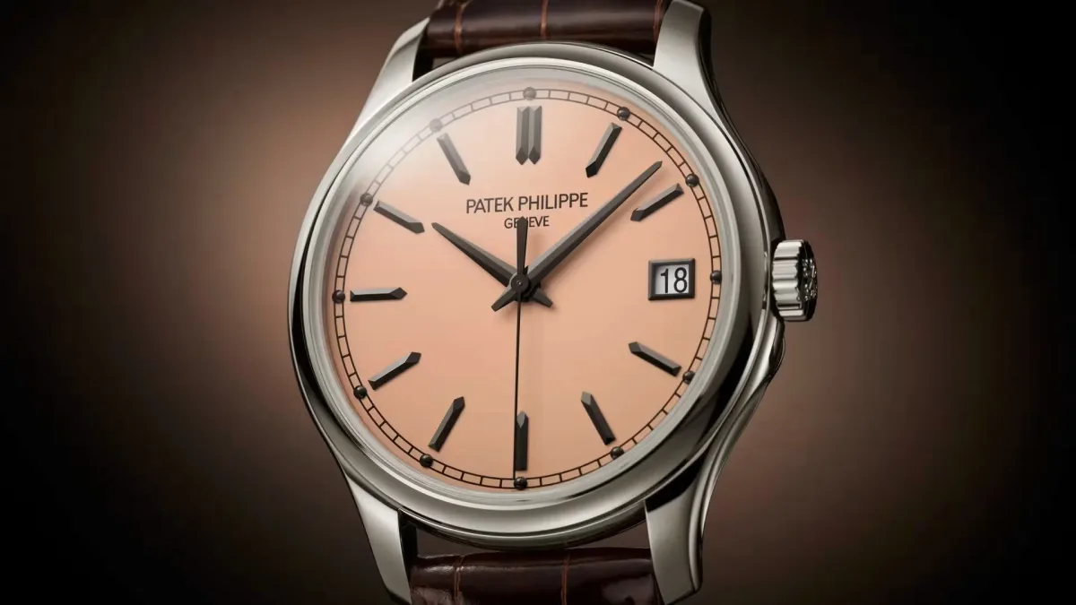 Patek Philippe 5227G Calatrava with salmon dial