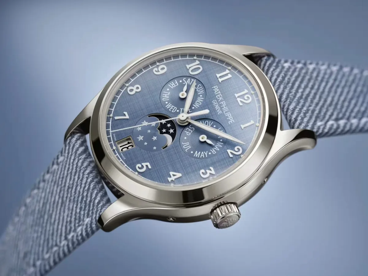 Patek Philippe 4946G Annual Calendar with blue dial
