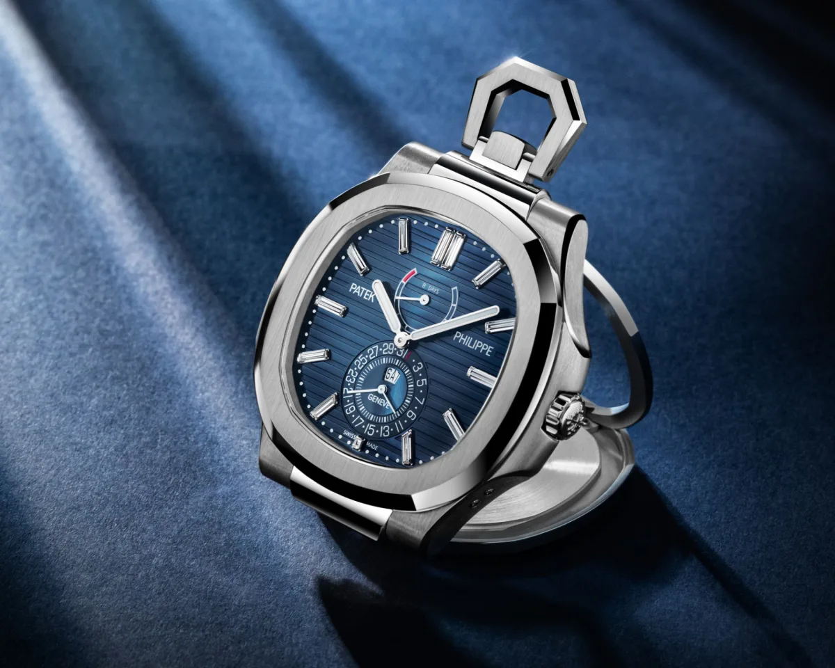 Patek Philippe 958G Nautilus pocket watch