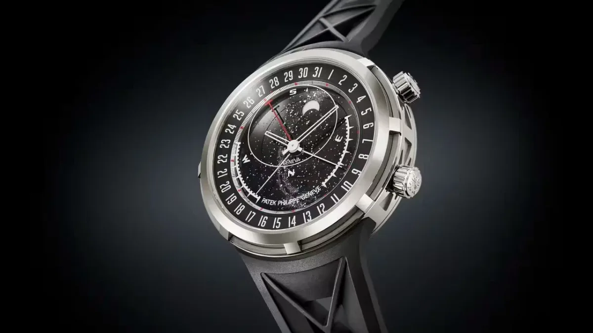 Close-up of Patek Philippe Celestial mechanism