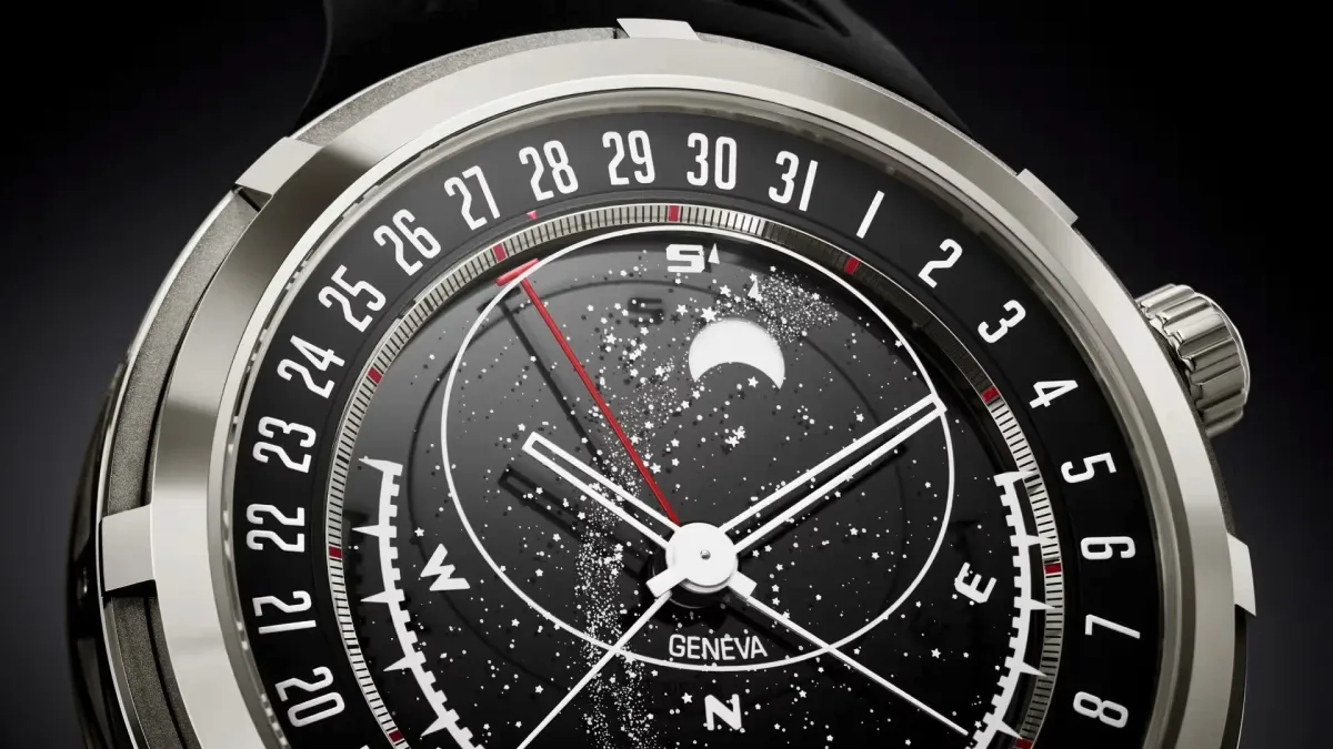 Sunrise and sunset indicators on Patek Philippe