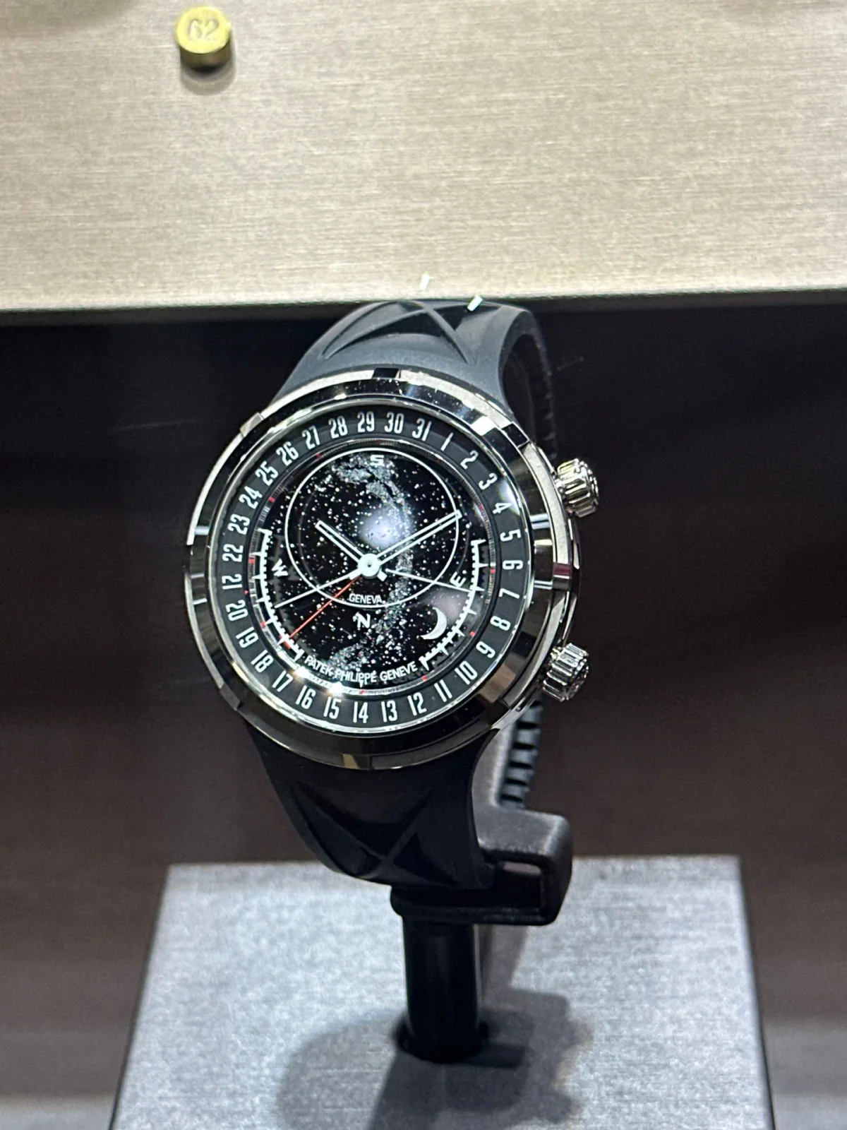 Patek Philippe Celestial watch mechanism details