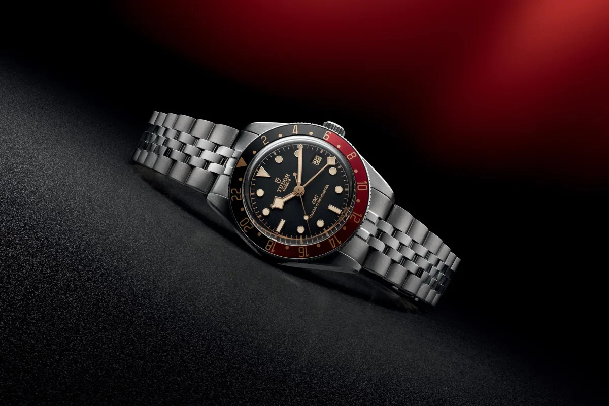 Tudor Black Bay 58 on a five-link stainless steel bracelet