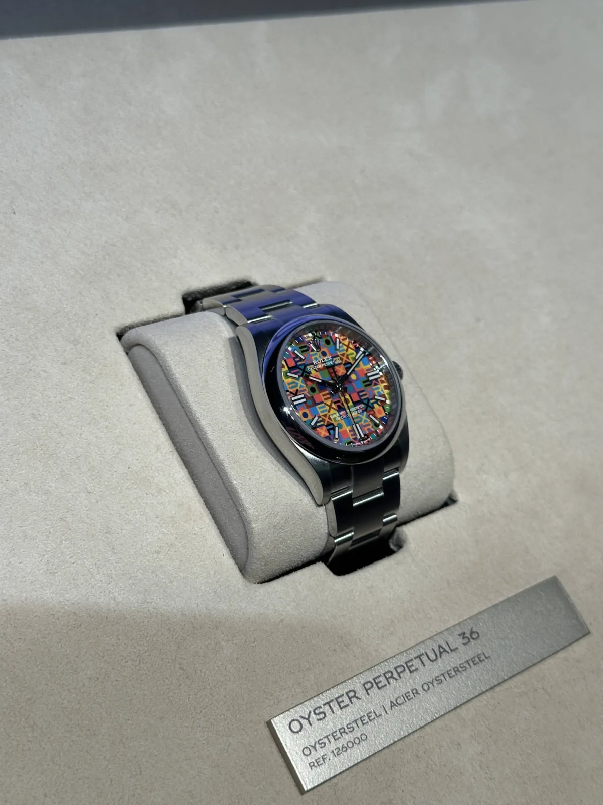 Rolex Oyster case with caliber 3230 movement