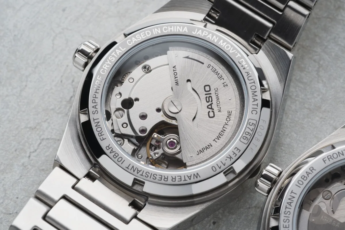 H-shaped link bracelet of Casio Edifice EFK-110